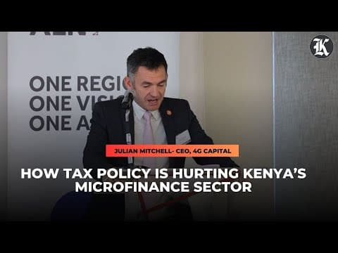 Thumbnail for 4G Capital Executive Urges Adoption of Predictable Tax Policies For Corporate Stability