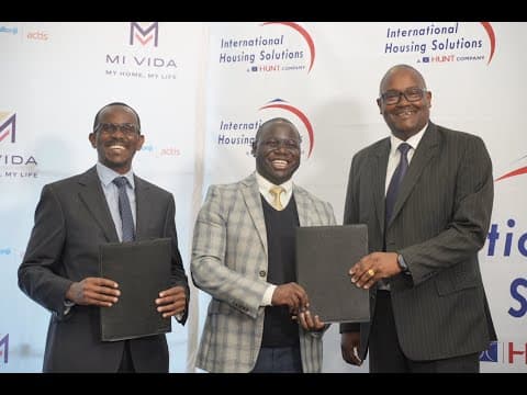 Thumbnail for Mi Vida Homes Signs Deal with IHS Kenya for Green, Affordable Housing