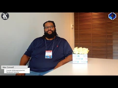 Thumbnail for Interview with Mac Conwell, Founder and Managing Partner, Rarebreed Ventures