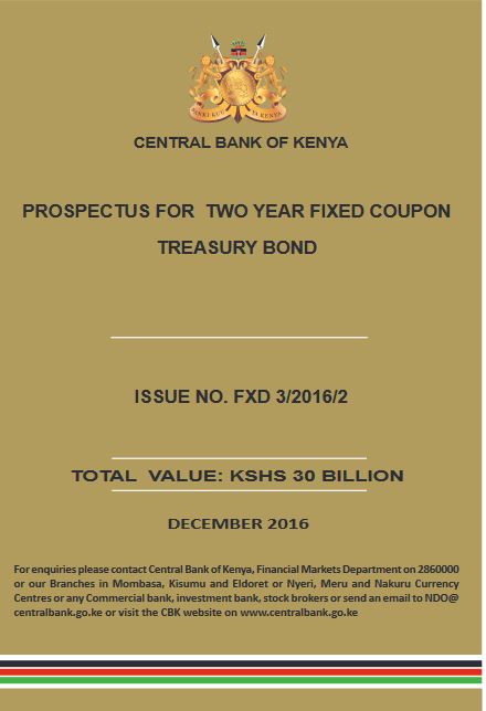 Central Bank of Kenya Bond Prospectus