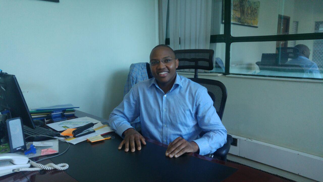 Tuskys CEO Dan Githua at the company HQ along Mombasa Road