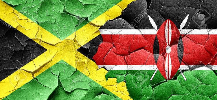 Jamaica flag with Kenya flag - 123RF.com