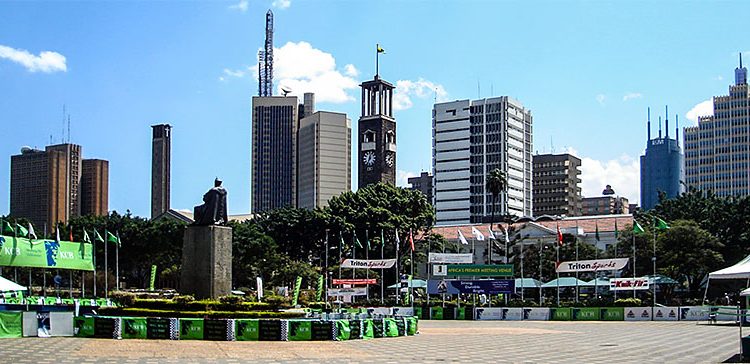 Nairobi from KICC