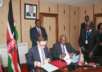 The Cabinet Secretary for the National Treasury Henry Rotich, the Kenyan Attorney General Kihara Kariuki and Minister for External Relations of Jersey, Senator Ian Gorst, signed a Memorandum of Understanding on Financial Cooperation and the Framework for Return of Assets from Corruption and Crime in Kenya (FRACCK) in Nairobi.