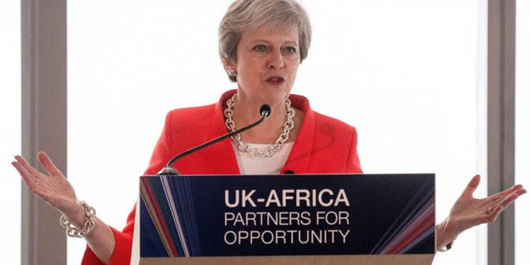 Theresa May Kenya