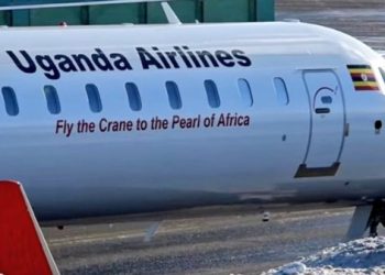 uganda airlines plane