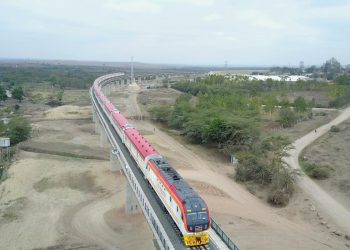 Image of the SGR from Mombasa to Nairobi