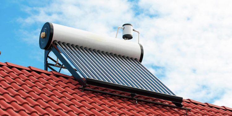 solar water heater on roof top benedek alpar