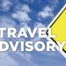travel advisory