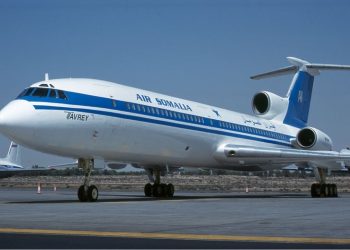 Air Somalia Tupolev Tu 154