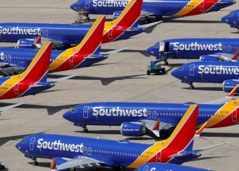 Southwest Airlines to take delivery of 35 737 MAX jets through end-2021