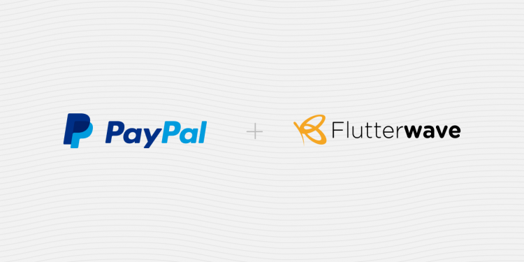 Image PayPal and Flutterwave logos