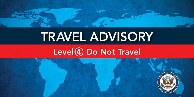 US Issues Level 4 Travel Advisory Against Kenya
