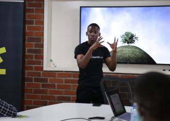 Kevin Imani, the founder of Sankore. Kevin will lead the NEAR hub in Kenya.
