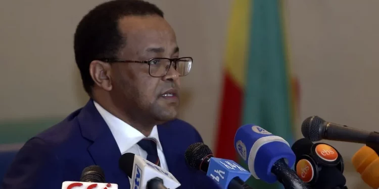 Yinager Dessie, Governor of the Central Bank of Ethiopia August 18, 2020. ( Minasse Wondimu Hailu – Anadolu Agency ) – Middle East Monitor
