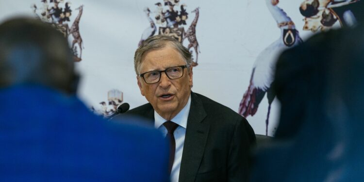 Bill Gates Addressing Media in Kenya on Thursday 17 November at the University of Nairobi, Kenya.