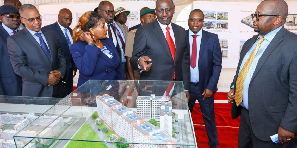 President William Ruto Launches The Mavoko Affordable Housing Project 