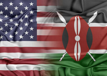 US Kenya Flag