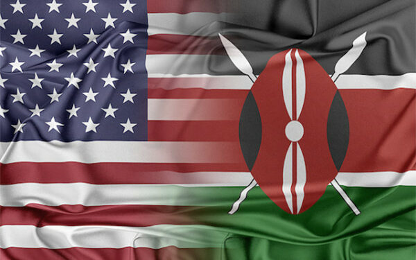 US Kenya Flag
