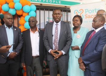 Ports Sacco Managers and Co-op sector officials during the opening of Ports Sacco office in Nairobi