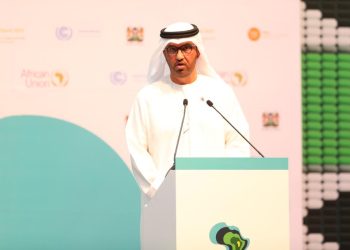 COP28 President-Designate Sultan Al Jaber pledges USD4.5 billion for Africa's clean energy at the Africa Climate Summit in Nairobi, Kenya.