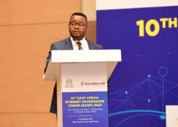 Rwanda’s Permanent Secretary, Ministry of ICT and Innovation, Mr. Yves Iradukunda.