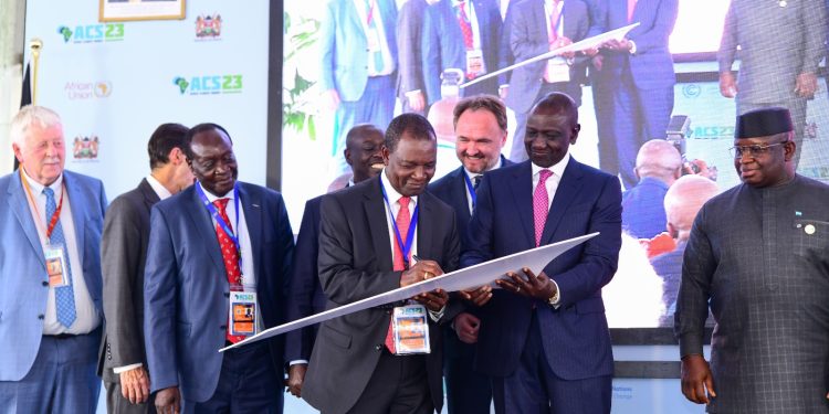 President William Ruto speaking at Africa Climate Summit in Nairobi on 4th September 2023 1