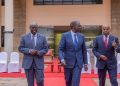 From Left to Right; Ousted Deputy President Rigathi Gachagua, President William Ruto and the incoming deputy president Kindiki Kithure