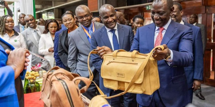 President William Ruto attends the Inua Biashara MSME Exhibition at KICC, Nairobi