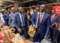 President William Ruto, accompanied by Prime CS Mudavadi and Treasury CS John Mbadi, today attended the Inua Biashara MSME Exhibition at the KICC in Nairobi.