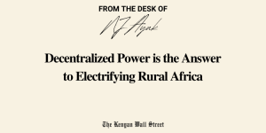 Decentralized power generation