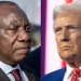 Trump South Africa Ramaphosa